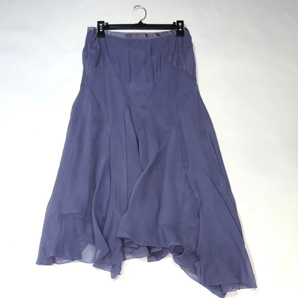 Polo Ralph Lauren Amla purple Midi Skirt size 4 - Picture 4 of 10